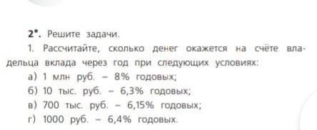 Финансовая грамматность 7 класс.