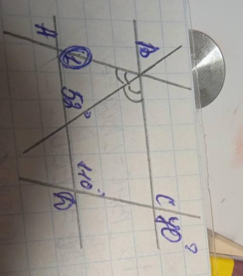 Дано. угол 2 -52 °угол 3 - 70 °угол 4 =110°найти угол 1 