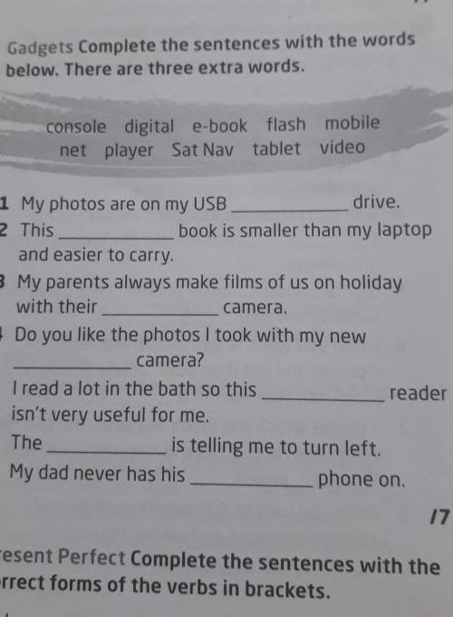 Complete The sentences use the words Below The Free Extra Words