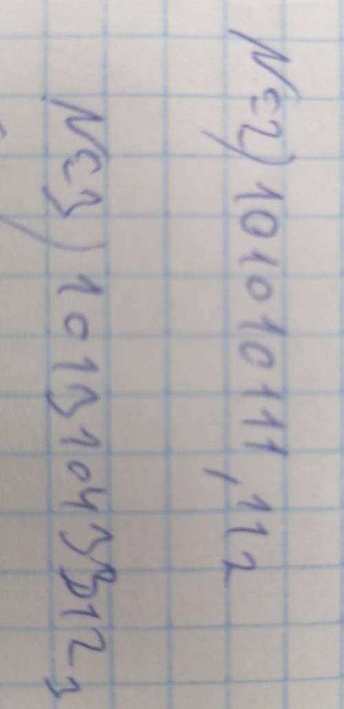 Информатика система счисления