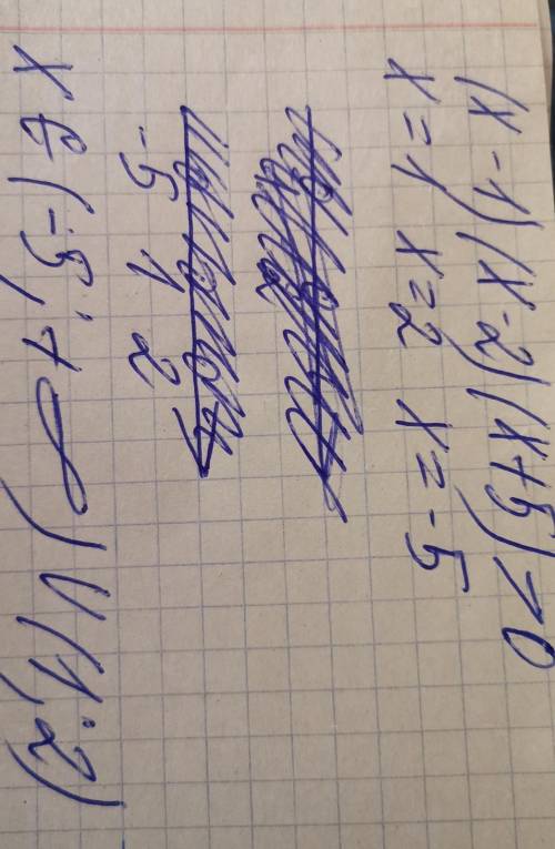 (х-1)(х-2)(х+5)>0 с рисунком :) Задание с ЕГЭ