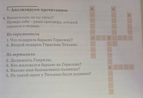 Этот красфорд по рассказу Муму​