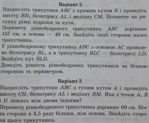 увесь 2 варіант ​, геометрия