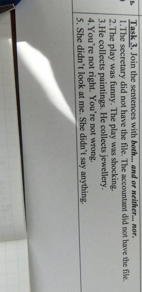 Join the sentences with both... and or neither... nor.