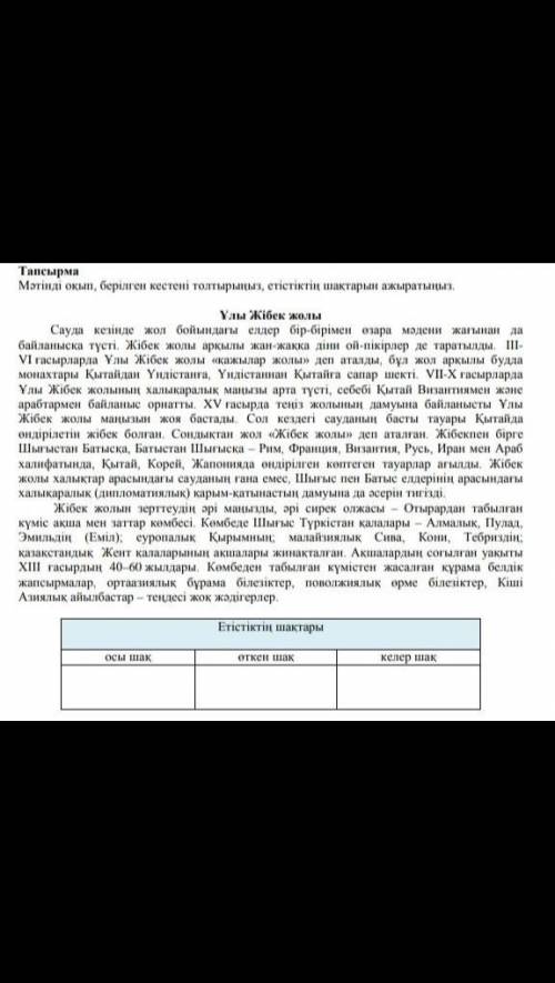 зделать откен шак, келер шак, осы шак