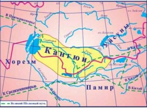 Территория расселения Кунгюев​