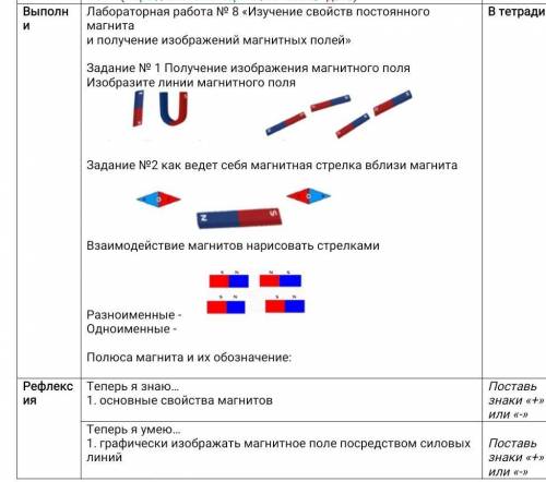 физ 8 класс Лабораторная работа 8да 