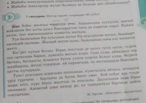 Выписать существительные и глаголы