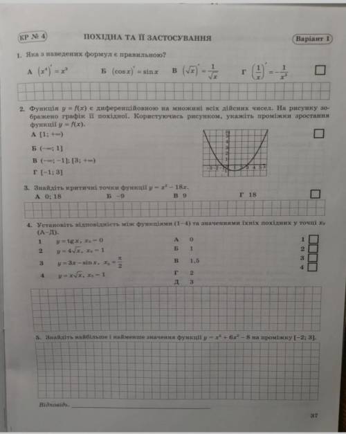 Похідна та її застосування