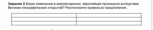 Какие изменение в мироввозрении европейцев произошли вследствии великих географических открытий? рас