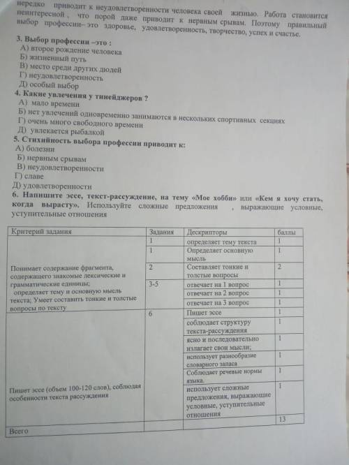 СОР по русскому языку и литературе, 7 класс Умоляю
