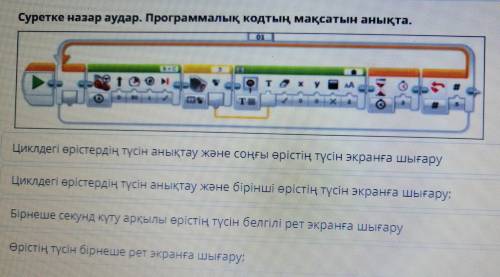 Програмалык кодтын максатын аныкта
