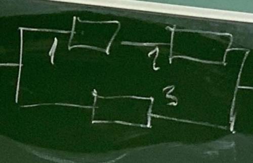Дано: R1=R2=R3=10 ОмU(общее)=30 ВтНайти:P1,P2,P3 - ?т.е. найти мощность по схеме​