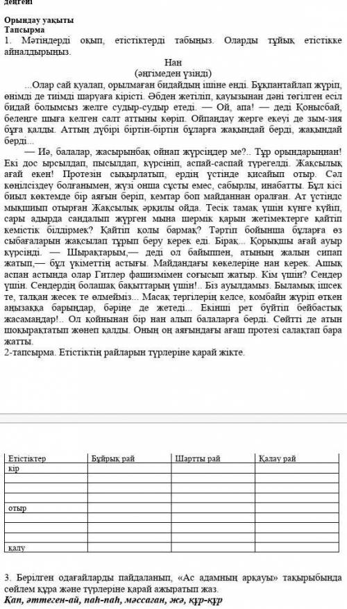Етистиктерин райларын Тап​