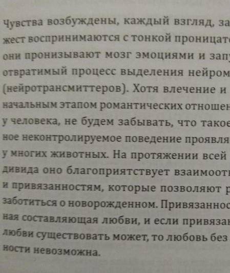 Отзыв на тему что для человека значит любовь