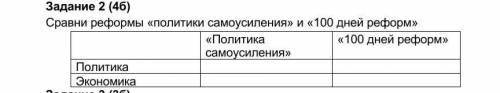 Сравни реформы «политики самоусиления» и «100 дней реформ»