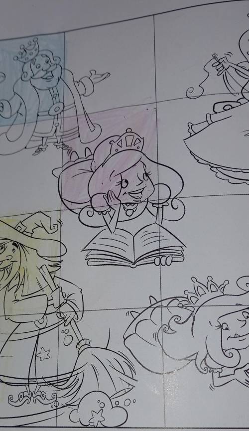 Storytime Find and colour.