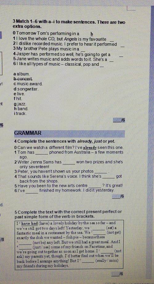 Focus unit 3 group b vocabulary and grammar