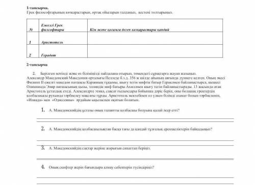 Мына 2 тапсырманы орындап бериниздер апай ватсапта апайлар айкайлап жатыр