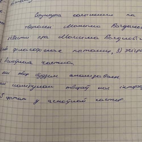 Сачыненне Максим Багданович​