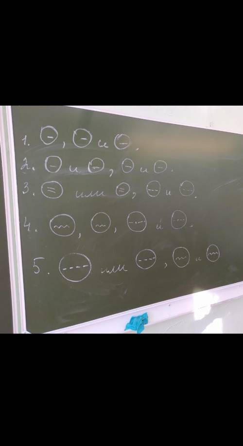, составить предложения по 3,4,5 схемам