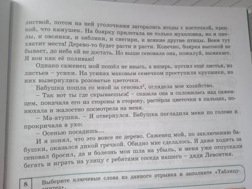 Лингвистическое моделирование 9 Составьте вопросы к прочитанному от- рывку из рассказа таким образом