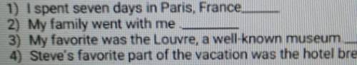 Task 3. Read the text again and mark sentences as True or False 1) I spent seven days in Paris, Fran