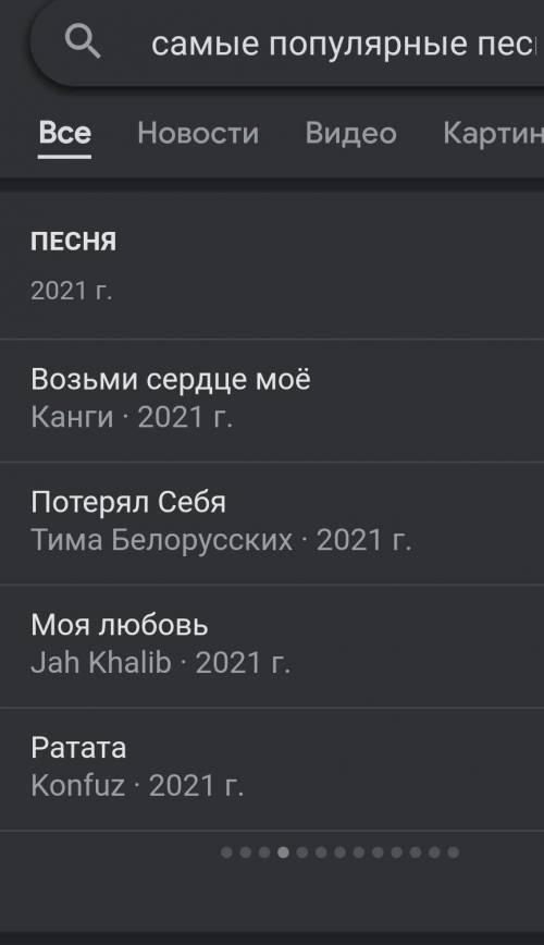 Какие песни самые популярные 