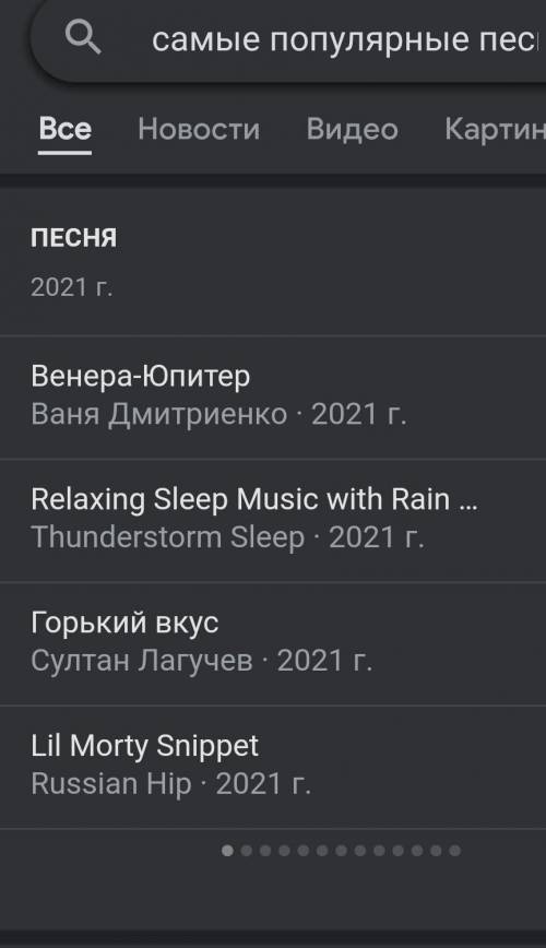 Какие песни самые популярные 