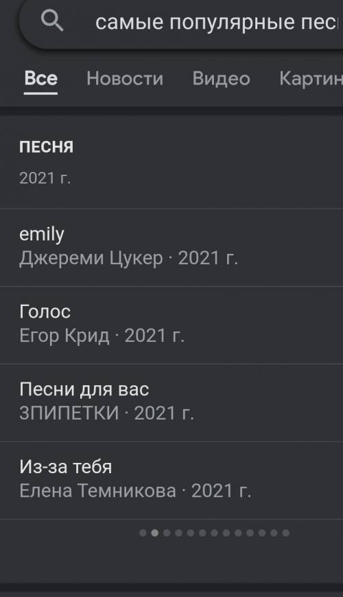 Какие песни самые популярные 