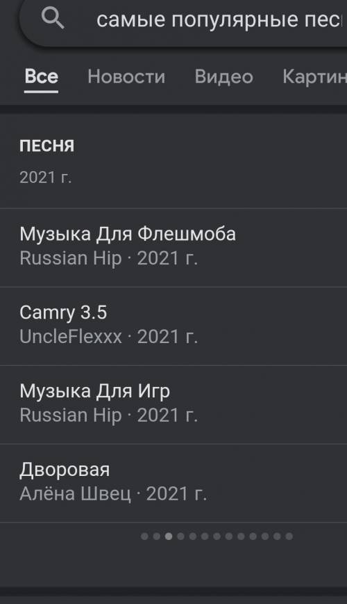 Какие песни самые популярные 