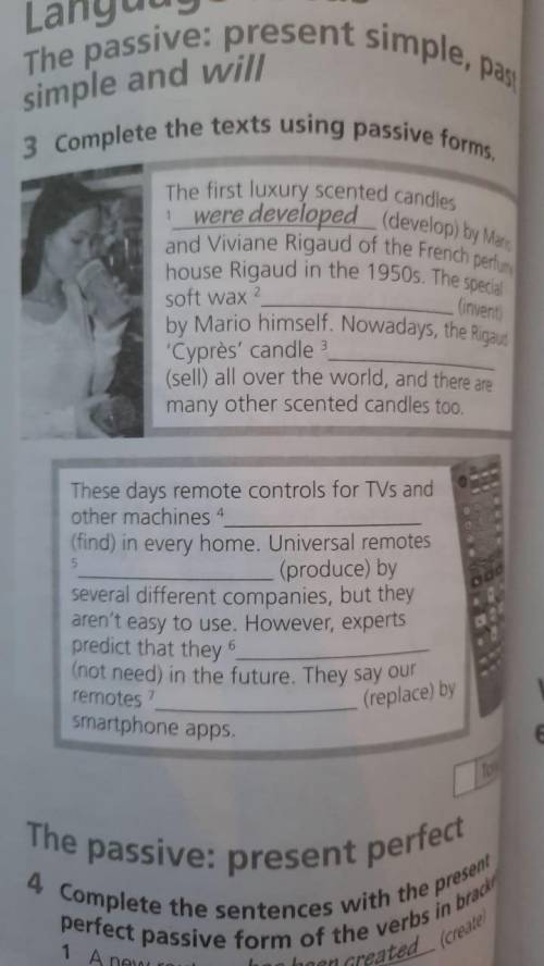 Привет , если ты знаешь базу 7-8 класса то )) Complete the texts using passive for forms