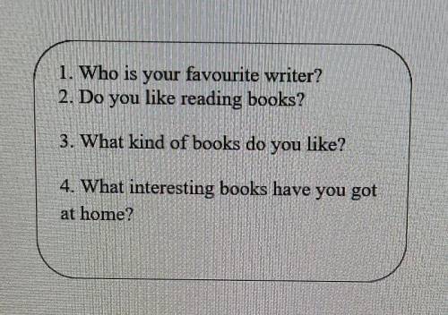 WritingTask 2. Write about the topic and answer the questions,