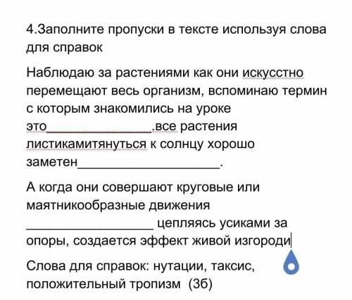 Заполните пропуски в тексте используя слова для справок ИДЕТ СОЧ
