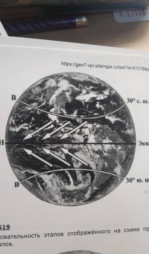 Какой природный процесс изображён на схеме?