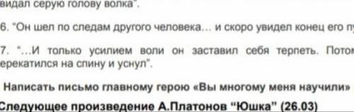 (написать письмо по Любовь к жизни)