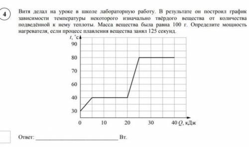 решить впр по физике 4 задание. 