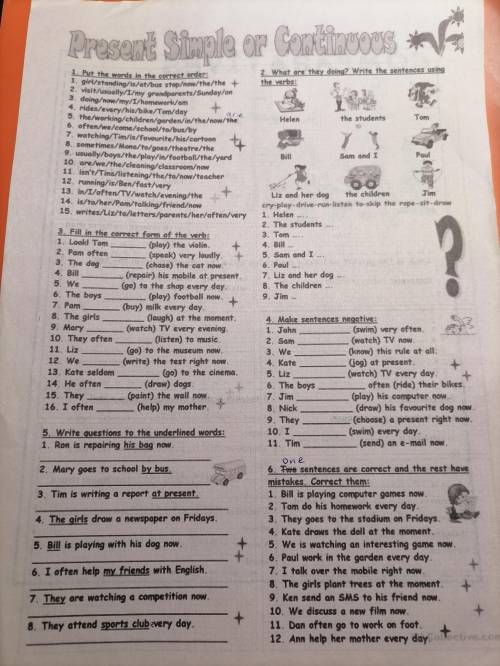 Please help :( I give 40 points for the answer. With 1-6