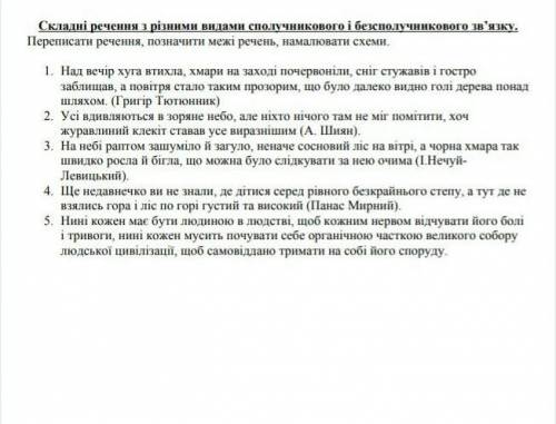 SOS До іть позначити межі речення і намалювати схеми 