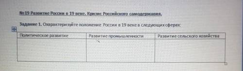 Положение России в 19 веке