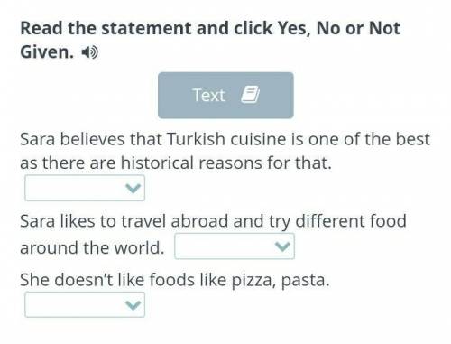Sara believes that Turkish cuisine is one of the best as there are historical reasons for that. Sar