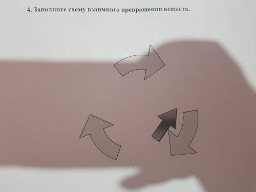 Заполните схему взаимного превращения веществ мне
