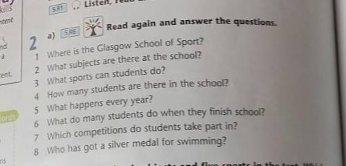 Ex:Read again and answer the questions. !​
