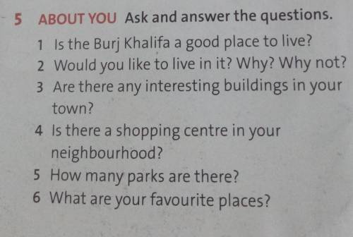 ABOUT YOU. ask and answer the question 
