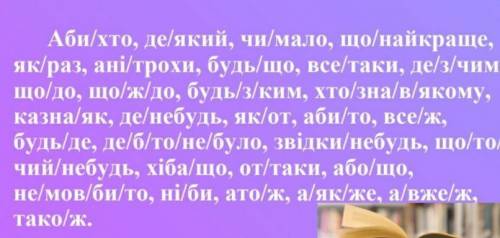 .Записати слова разом, окремо або через дефіс.