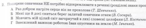 Поширене означення не потрібно відокремлювати комами в реченні(розділові знаки пропущено)