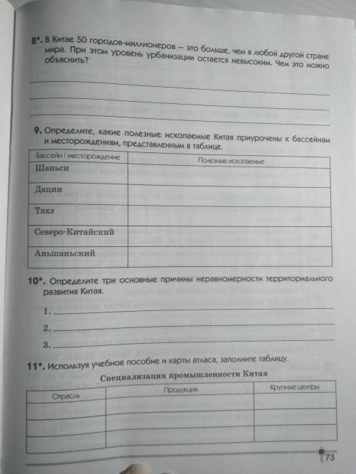 сделать Тему Азии по географии. Задания в прикрепленных файлах.