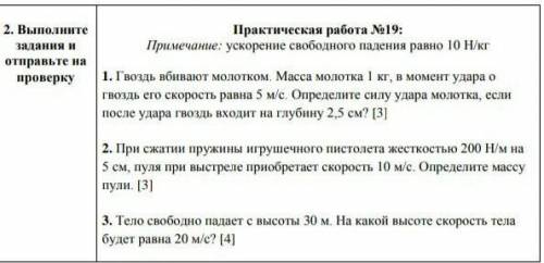 с этой ПР по физике. 7 класс