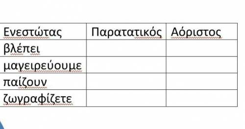 Поставьте в нужное время и составьте 2 предложенияс любым глаголом таблицы