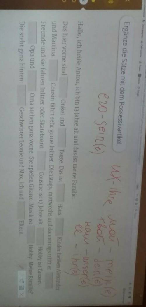 Переведите и вставьте слова которые должны быть в пропущенном месте